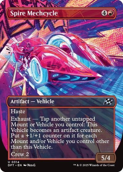 Spire Mechcycle (Borderless) (Aetherdrift) Near Mint