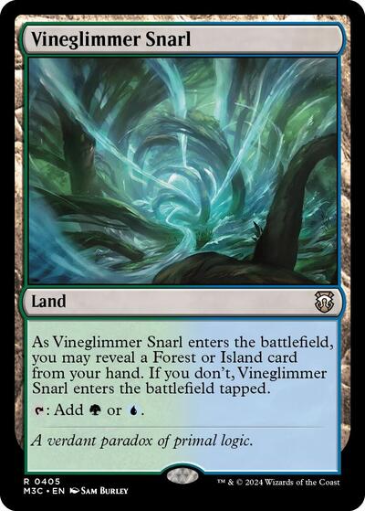 Vineglimmer Snarl (Commander: Modern Horizons 3) Near Mint