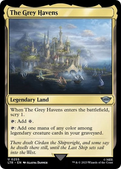 The Grey Havens (Universes Beyond: The Lord of the Rings: Tales of Middle-earth) Near Mint Foil