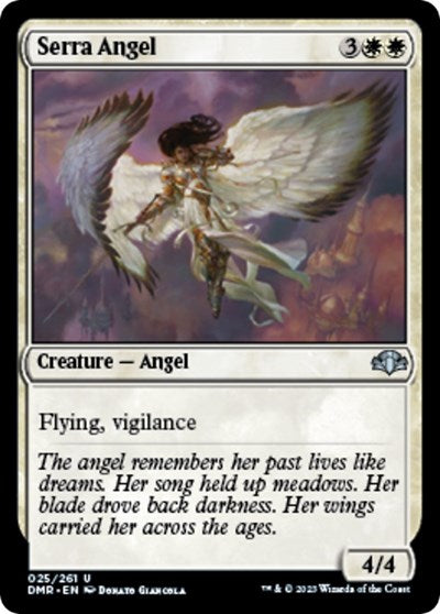 Serra Angel (Dominaria Remastered) Near Mint Foil