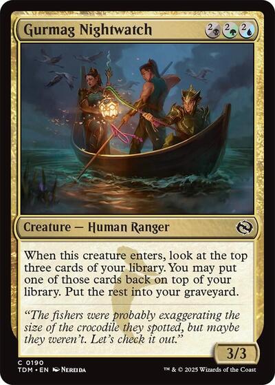 Gurmag Nightwatch (Tarkir: Dragonstorm) Near Mint