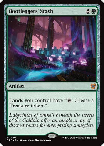 Bootleggers' Stash (Commander: Aetherdrift) Near Mint