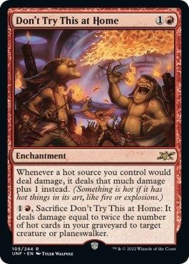 Don't Try This at Home (Unfinity) Near Mint