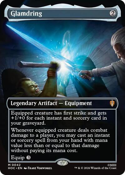 Glamdring (Borderless) (The Hobbit: Eternal-Legal) Near Mint