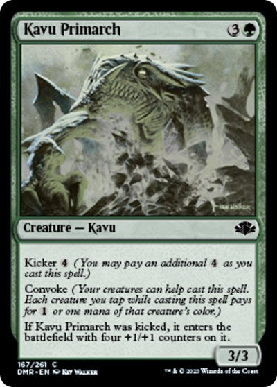 Kavu Primarch (Dominaria Remastered) Near Mint