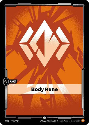 Body Rune (Origins) Near Mint