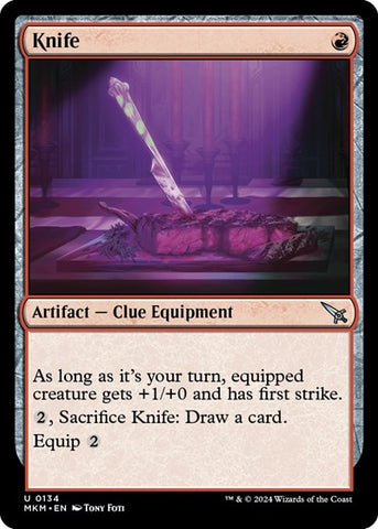 Knife (Murders at Karlov Manor) Near Mint