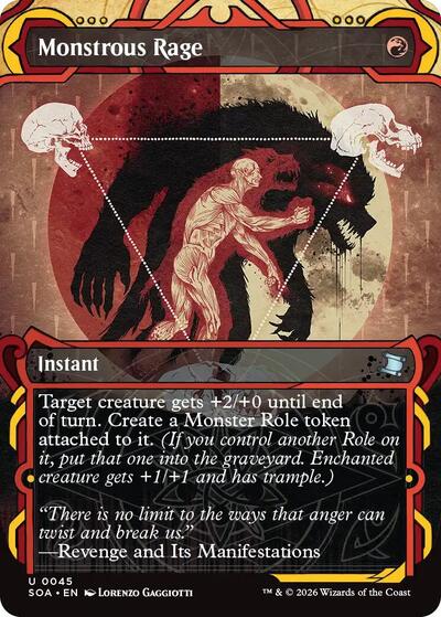 Monstrous Rage (Secrets of Strixhaven: Mystical Archive) Near Mint