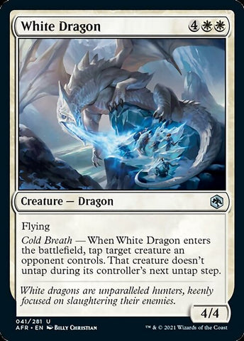 White Dragon (Adventures in the Forgotten Realms) Near Mint