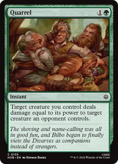 Quarrel (The Hobbit) Near Mint Foil