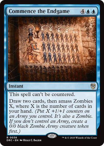 Commence the Endgame (Commander: Aetherdrift) Near Mint