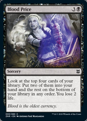 Blood Price (Zendikar Rising) Near Mint Foil