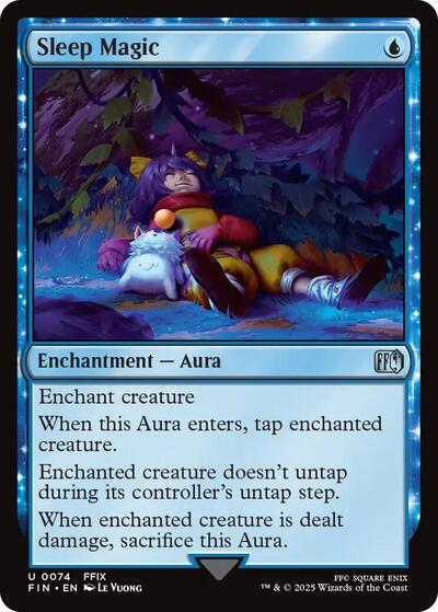 Sleep Magic (Universes Beyond: FINAL FANTASY) Near Mint Foil