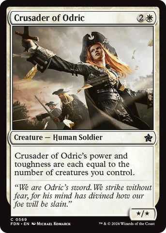 Crusader of Odric (Foundations) Near Mint