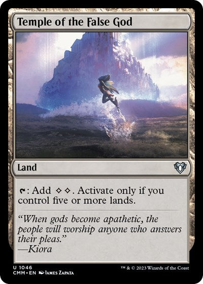 Temple of the False God (Commander Masters) Near Mint