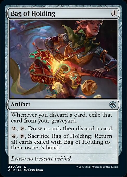 Bag of Holding (Adventures in the Forgotten Realms) Near Mint