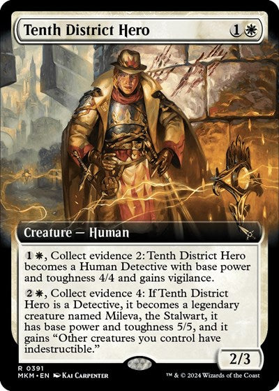 Tenth District Hero (Extended Art) (Murders at Karlov Manor) Near Mint