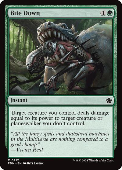 Bite Down (Foundations) Near Mint