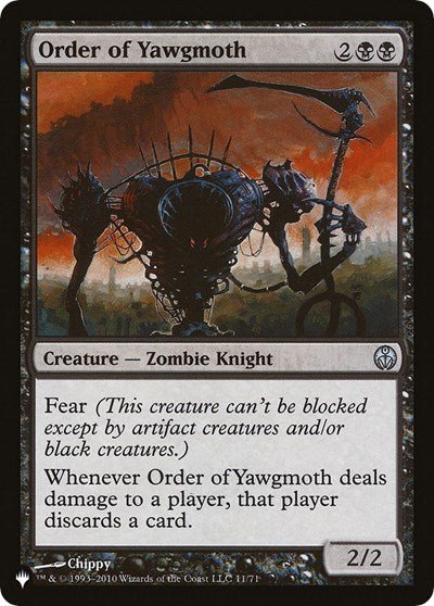 Order of Yawgmoth (The List) Near Mint
