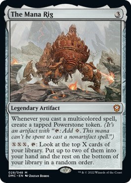 The Mana Rig (Commander: Dominaria United) Near Mint