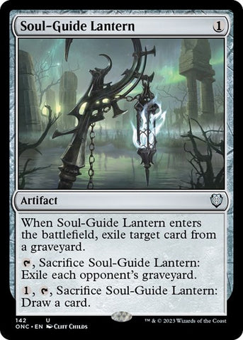 Soul-Guide Lantern (Commander: Phyrexia: All Will Be One) Near Mint