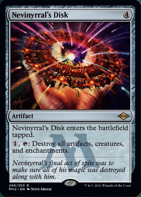 Nevinyrral's Disk (Modern Horizons 2) Light Play Foil