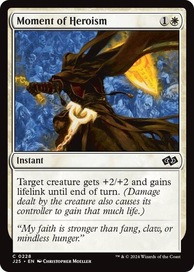 Moment of Heroism (Foundations Jumpstart) Near Mint