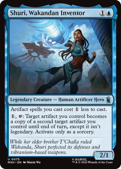 Shuri, Wakandan Inventor (Marvel Super Heroes) Near Mint