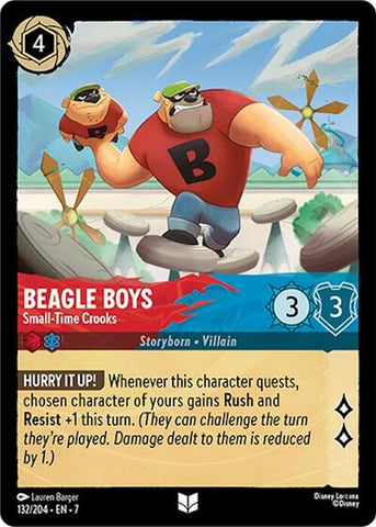 Beagle Boys - Small-Time Crooks (Archazia's Island) Near Mint