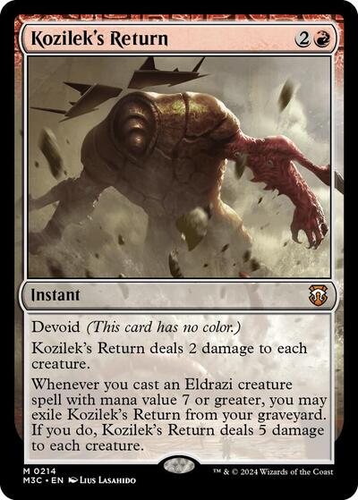 Kozilek's Return (Commander: Modern Horizons 3) Near Mint