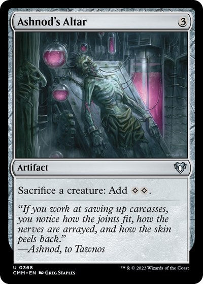 Ashnod's Altar (Commander Masters) Near Mint Foil