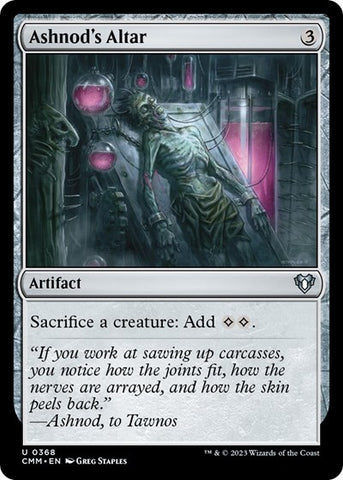 Ashnod's Altar (Commander Masters) Near Mint Foil