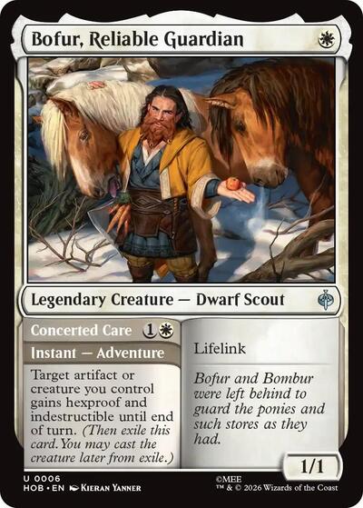 Bofur, Reliable Guardian (The Hobbit) Near Mint Foil