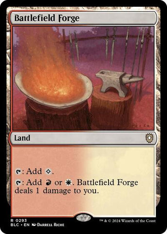 Battlefield Forge (Commander: Bloomburrow) Near Mint