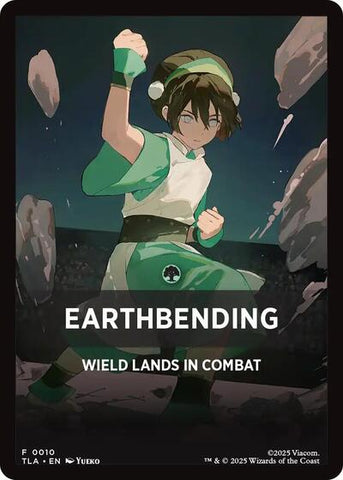 Earthbending Theme Card (Avatar: The Last Airbender) Near Mint