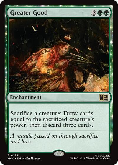 Greater Good (Surge Foil) (Commander: Marvel Super Heroes) Near Mint Foil
