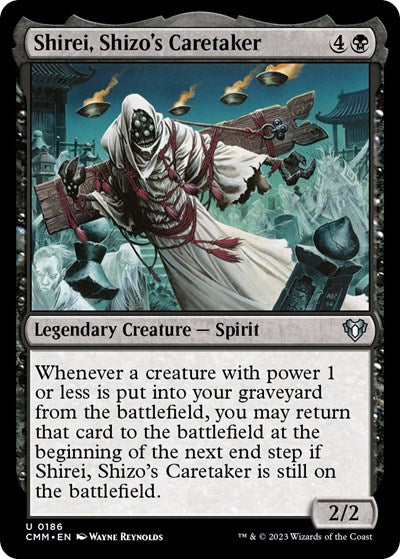 Shirei, Shizo's Caretaker (Commander Masters) Near Mint