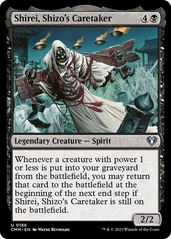 Shirei, Shizo's Caretaker (Commander Masters) Near Mint