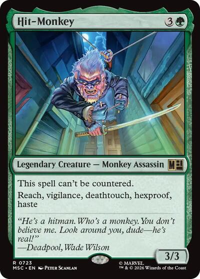Hit-Monkey (Commander: Marvel Super Heroes) Near Mint