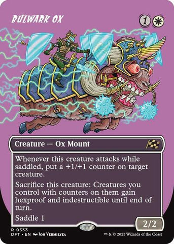 Bulwark Ox (Borderless) (Aetherdrift) Near Mint
