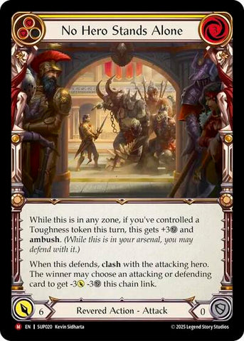 No Hero Stands Alone (Super Slam) Near Mint