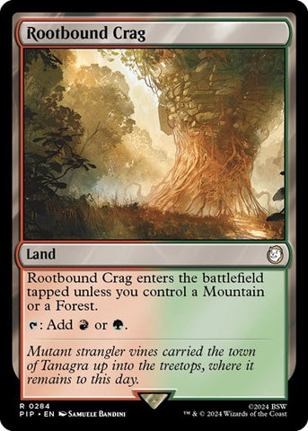 Rootbound Crag (Universes Beyond: Fallout) Near Mint