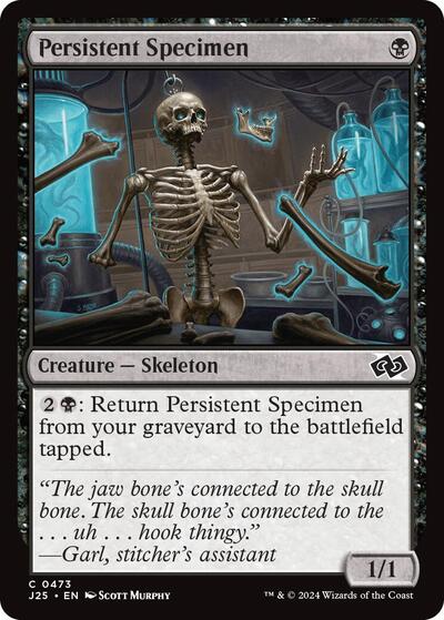 Persistent Specimen (Foundations Jumpstart) Near Mint