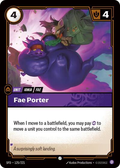 Fae Porter (Spiritforged) Near Mint Foil