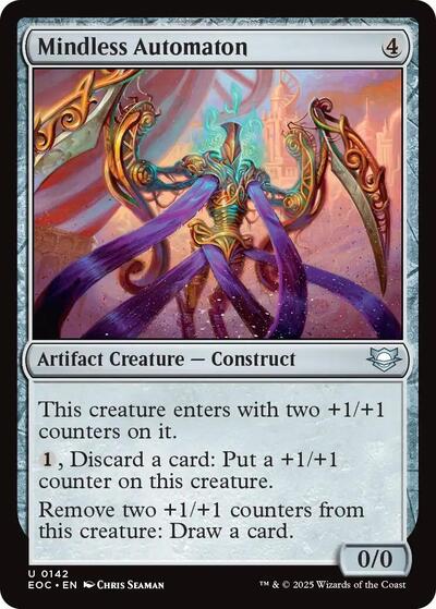 Mindless Automaton (Commander: Edge of Eternities) Near Mint