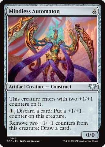 Mindless Automaton (Commander: Edge of Eternities) Near Mint