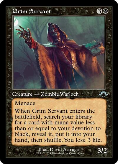 Grim Servant (Retro Frame) (Modern Horizons 3) Near Mint Foil