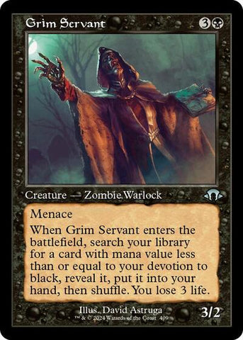 Grim Servant (Retro Frame) (Modern Horizons 3) Near Mint Foil