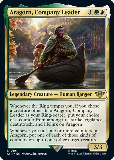 Aragorn, Company Leader (Universes Beyond: The Lord of the Rings: Tales of Middle-earth) Near Mint