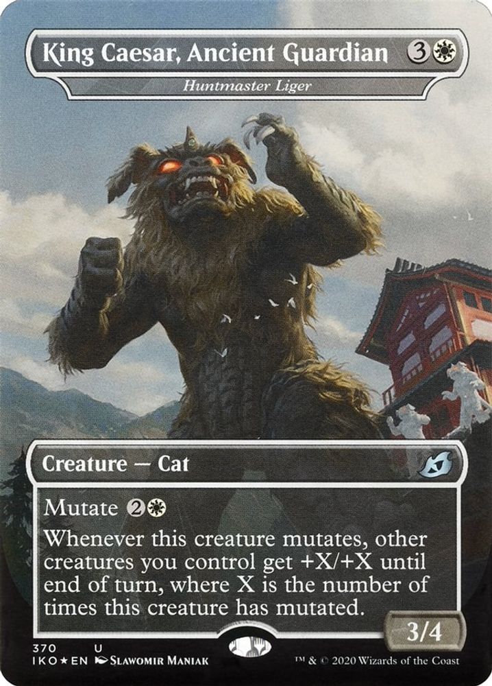 King Caesar, Ancient Guardian - Huntmaster Liger